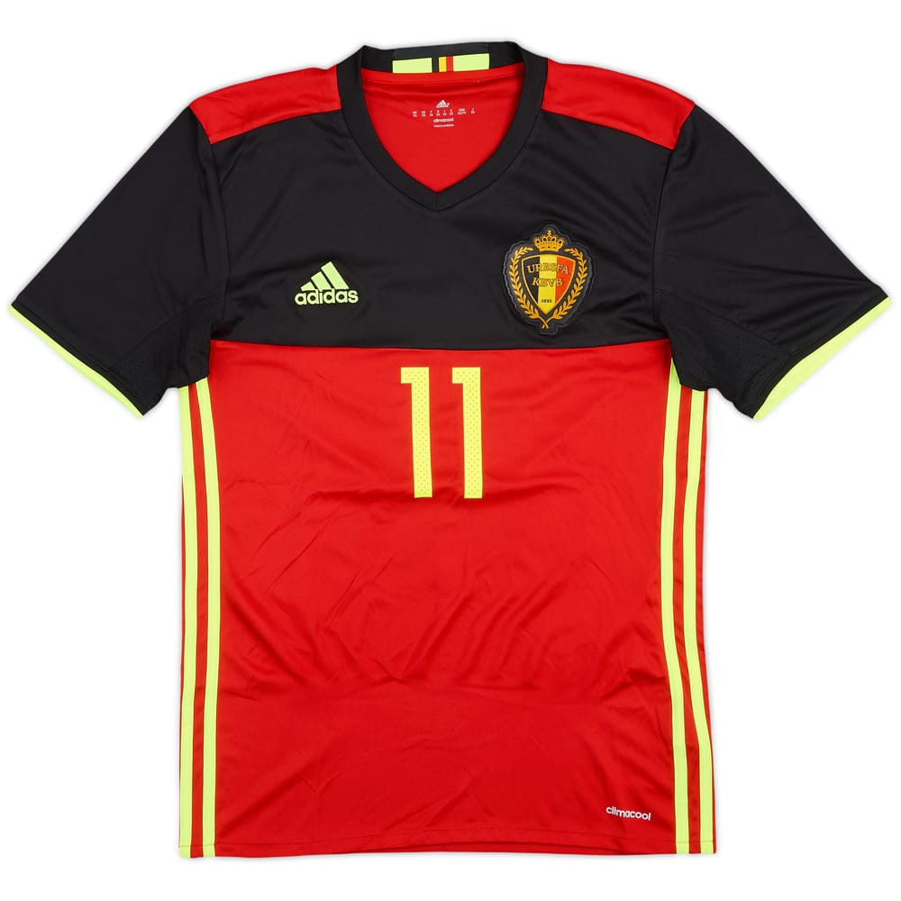 2017 Belgium Women's Match Issue Home Shirt #11