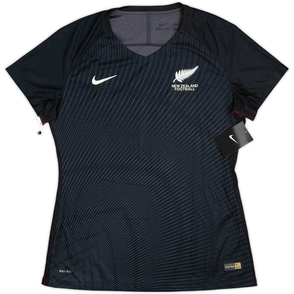 2016-18 New Zealand Player Issue Away Shirt (Women's L)