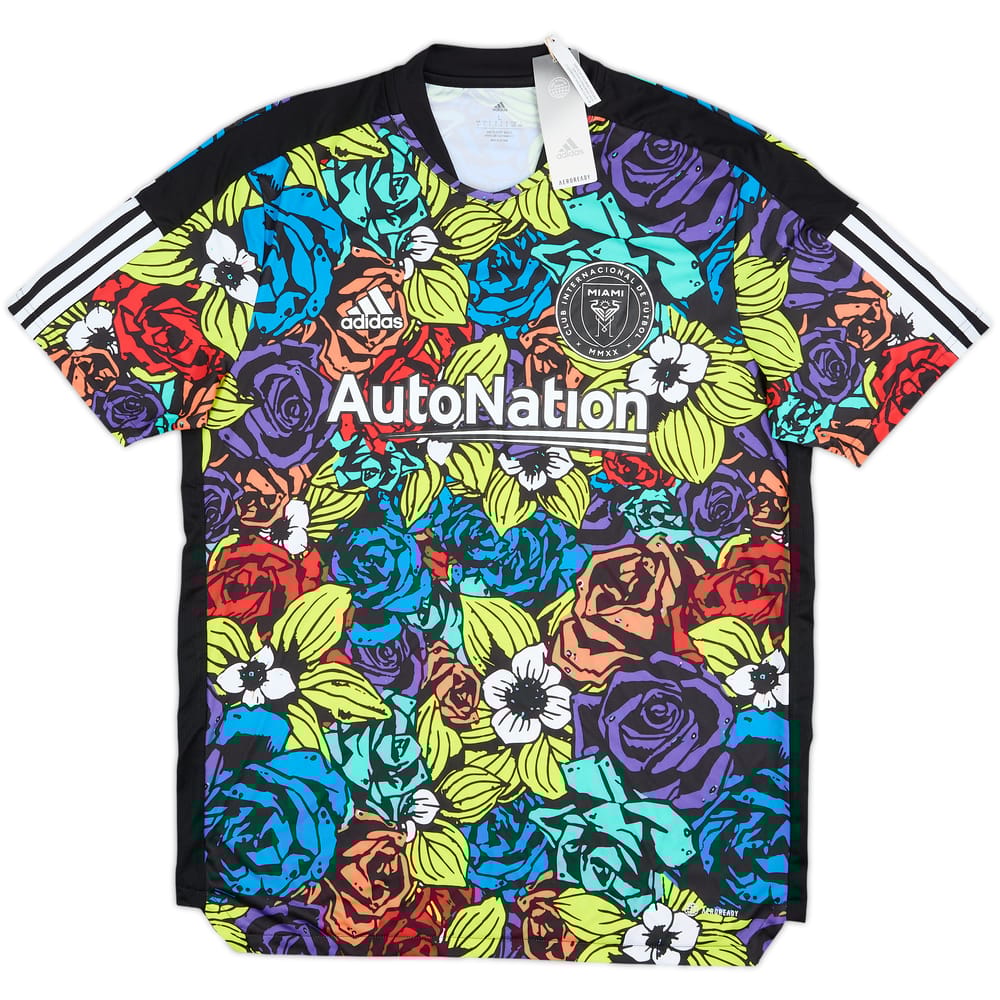 2021 Inter Miami Player Issue adidas Pre Match Shirt (Morgan) (L)
