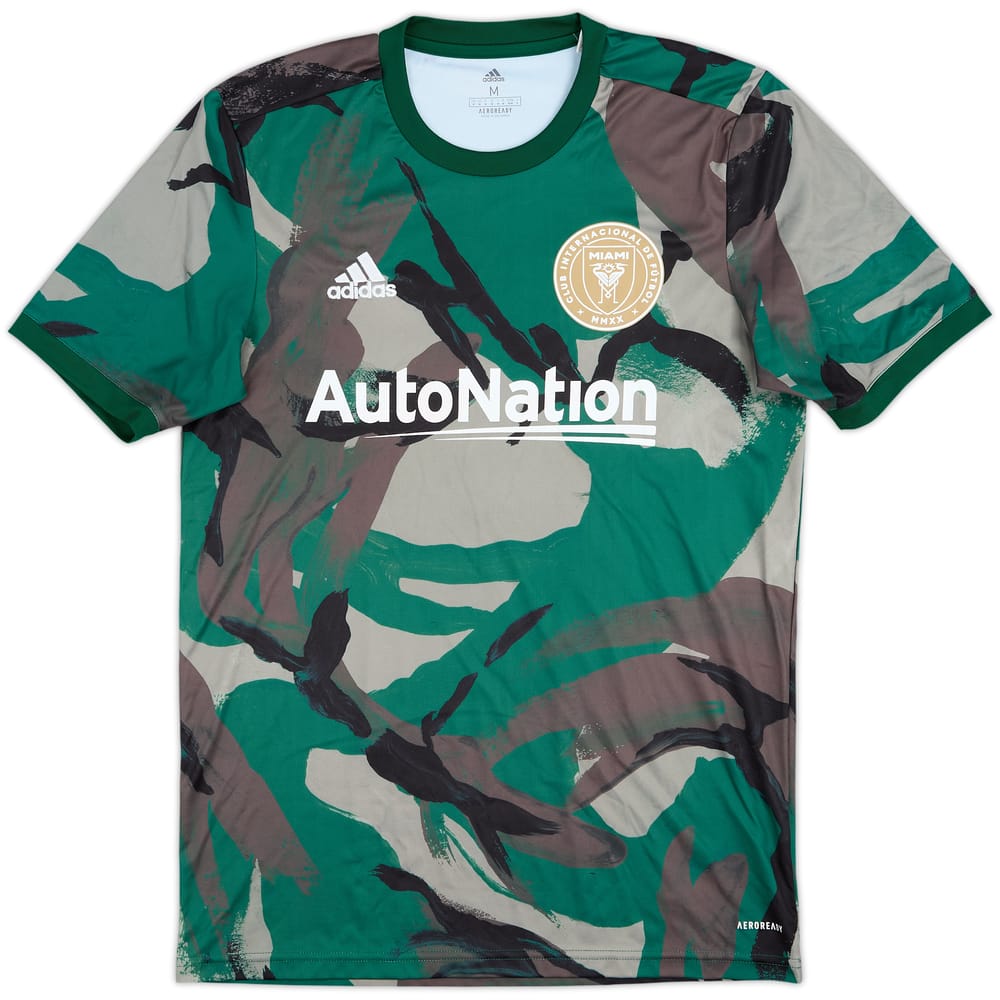 2020-21 Inter Miami Player Issue adidas Pre Match Shirt (Morgan) - 9/10 - (M)