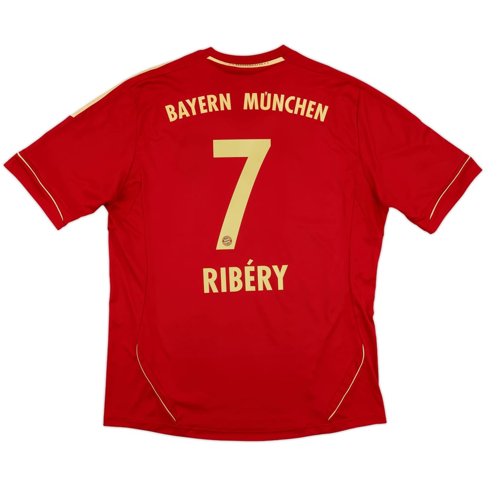 2011-13 Bayern Munich Home Shirt Ribery #7 - 5/10 - (XL)