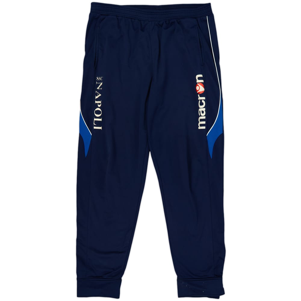 2010-11 Napoli Macron Track Pants/Bottoms - 4/10 - (XL)