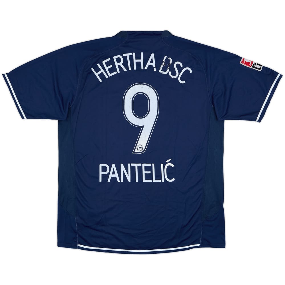 2007-08 Hertha Berlin Home Shirt Pantelic #9 - 5/10 - (L)