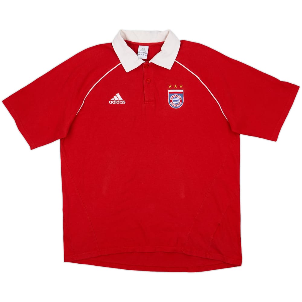 2005-06 Bayern Munich adidas Polo Shirt - 8/10 - (XL)