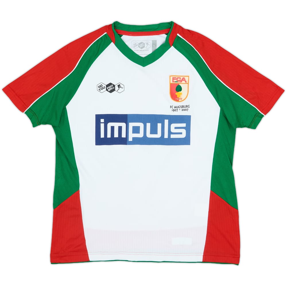 2007-08 Augsburg Centenary Home Shirt - 8/10 - (L.Boys)