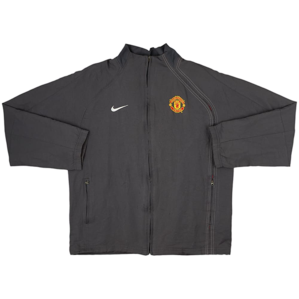 2005-06 Manchester United Nike Track Jacket - 8/10 - (M)