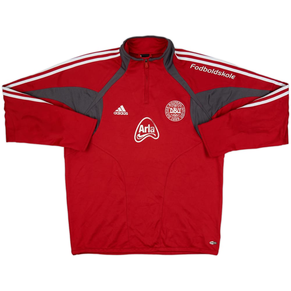2004-05 Denmark adidas 1/4 Zip Training Top - 6/10 - (XL/XXL)