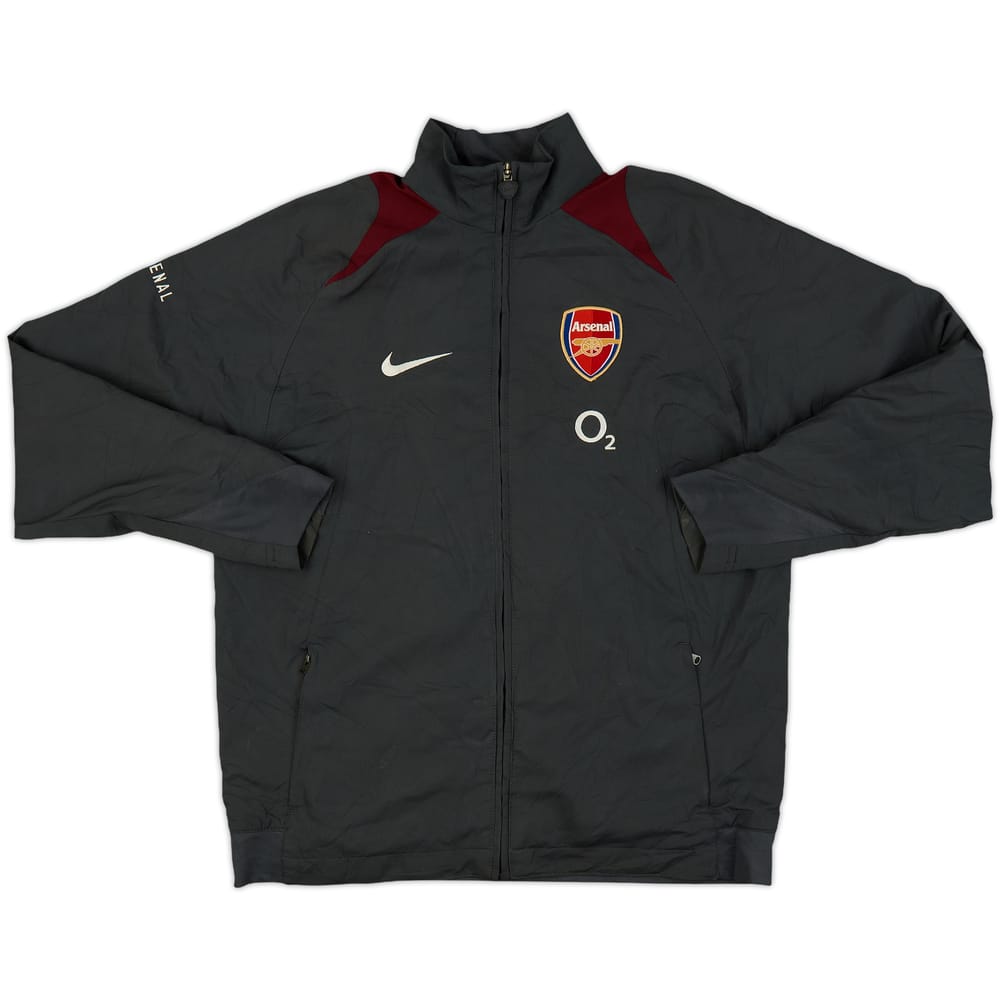 2005-06 Arsenal Nike Track Jacket - 7/10 - (L.Boys)