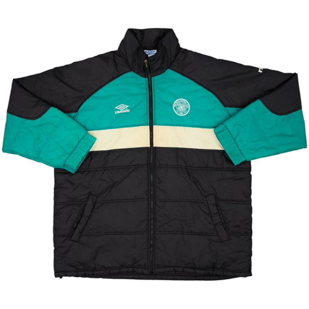1996-97 Celtic Umbro Padded Bench Coat - 5/10 - (XL)