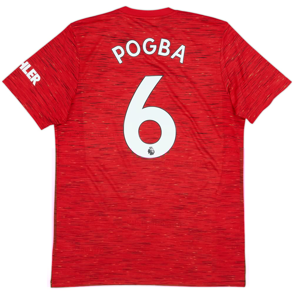 2020-21 Manchester United Home Shirt Pogba #6 - 10/10 - (L)