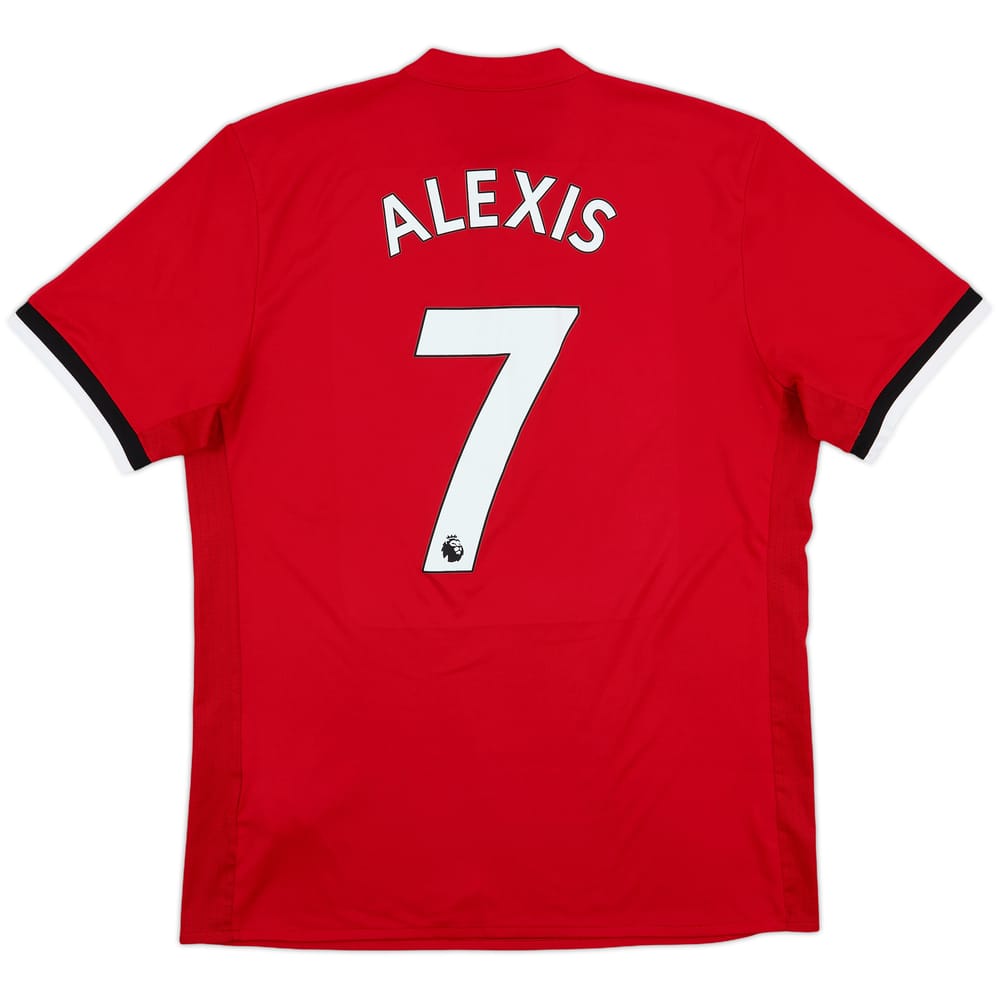 2017-18 Manchester United Home Shirt Alexis #7 - 8/10 - (L)