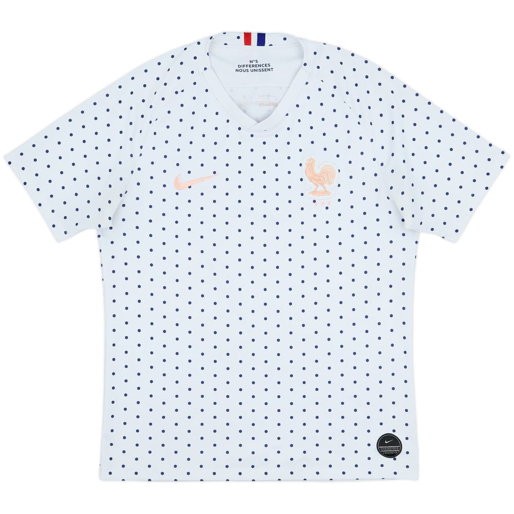 2019-20 France Women's Away Shirt - 6/10 - (Men's M)