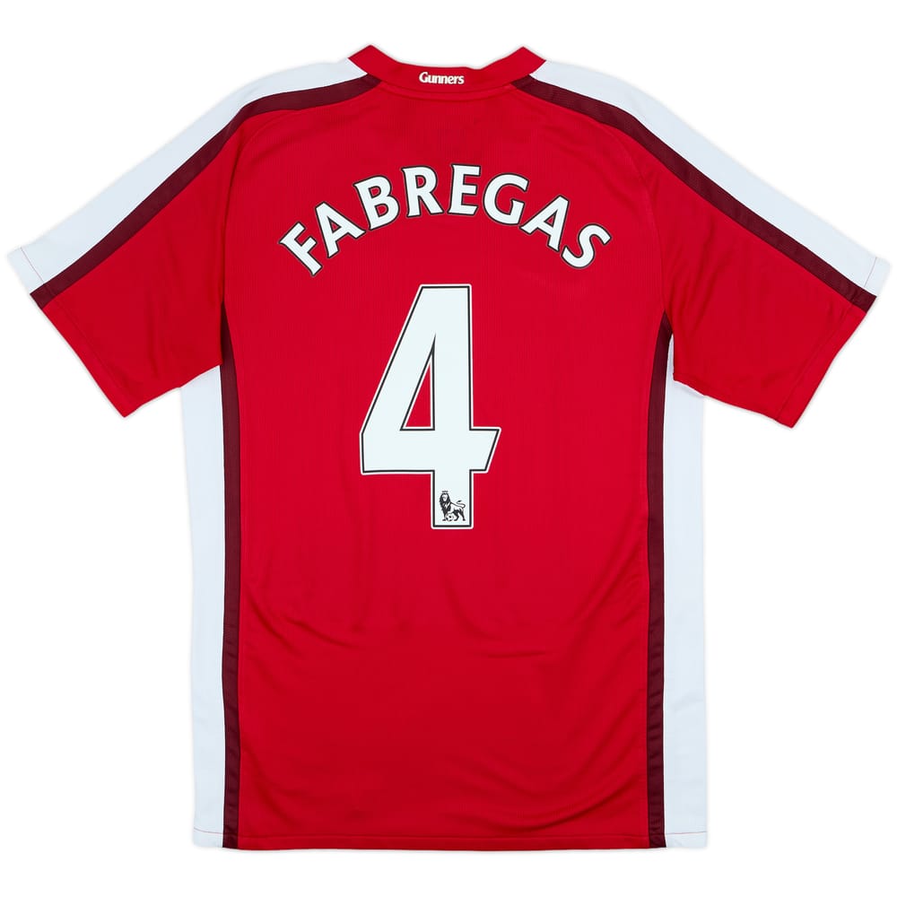 2008-10 Arsenal Home Shirt Fabregas #4 - 8/10 - (S)