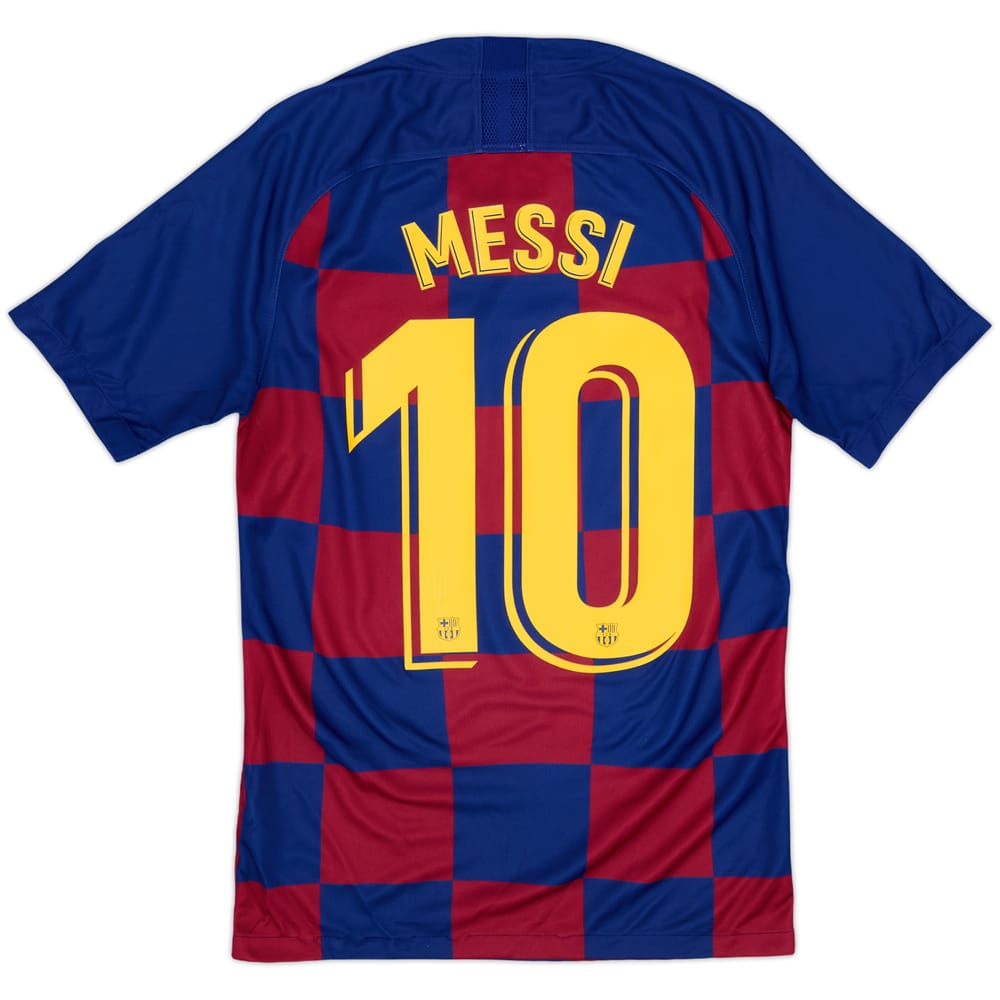 2019-20 Barcelona Home Shirt Messi #10 - 8/10 - (XS)
