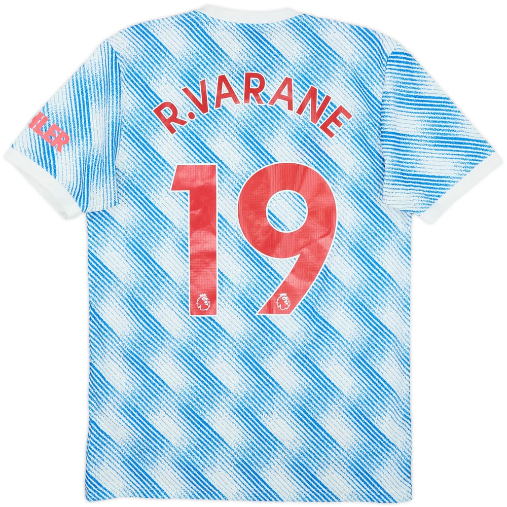 2021-22 Manchester United Away Shirt R.Varane #19 - 5/10 - (S)