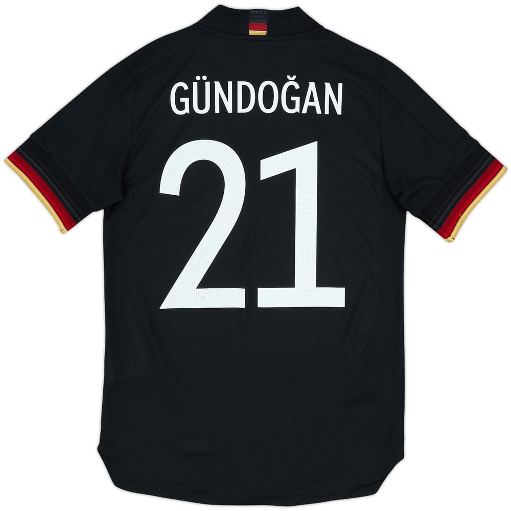 2020-21 Germany Authentic Away Shirt Gundogan #21 - 8/10 - (S)