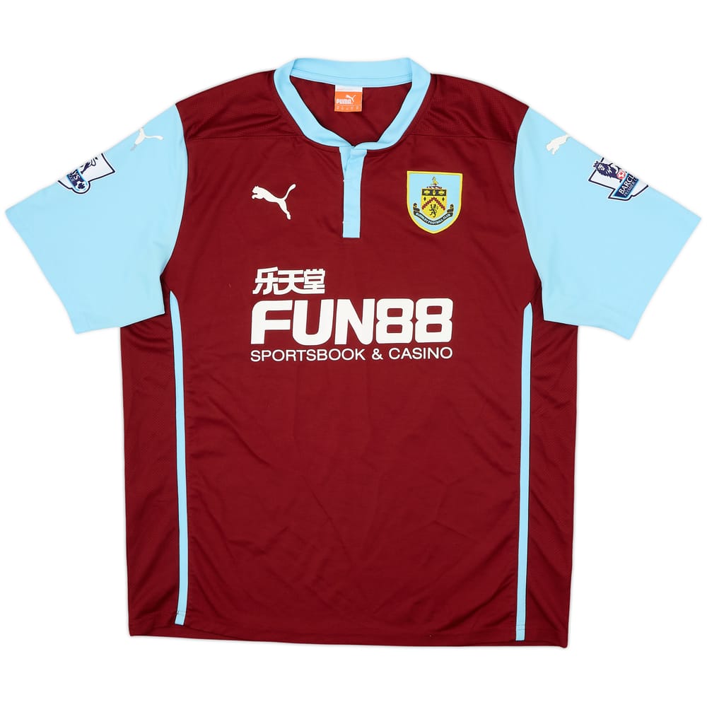 2014-15 Burnley Home Shirt - 6/10 - (XL)