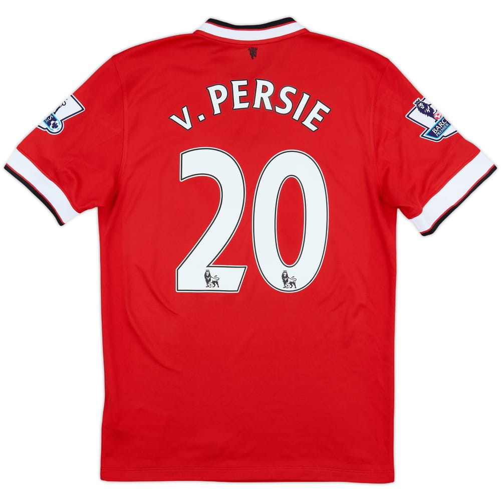 2014-15 Manchester United Home Shirt V.Persie #20 - 10/10 - (S)