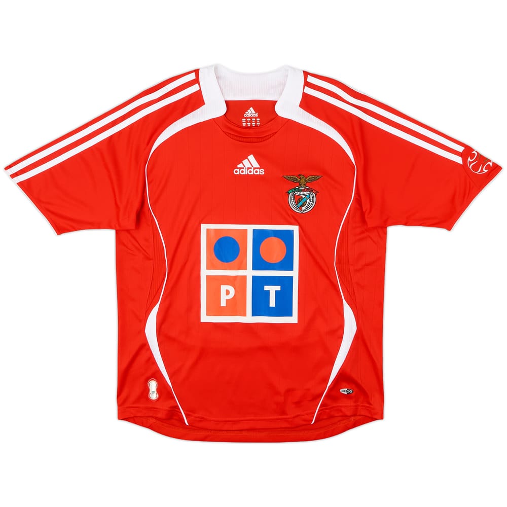 2006-07 Benfica Home Shirt - 10/10 - (L.Boys)