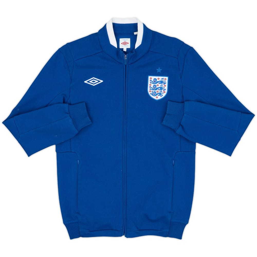2010-11 Chaqueta de chándal Umbro de Inglaterra - 7/10 - (S)
