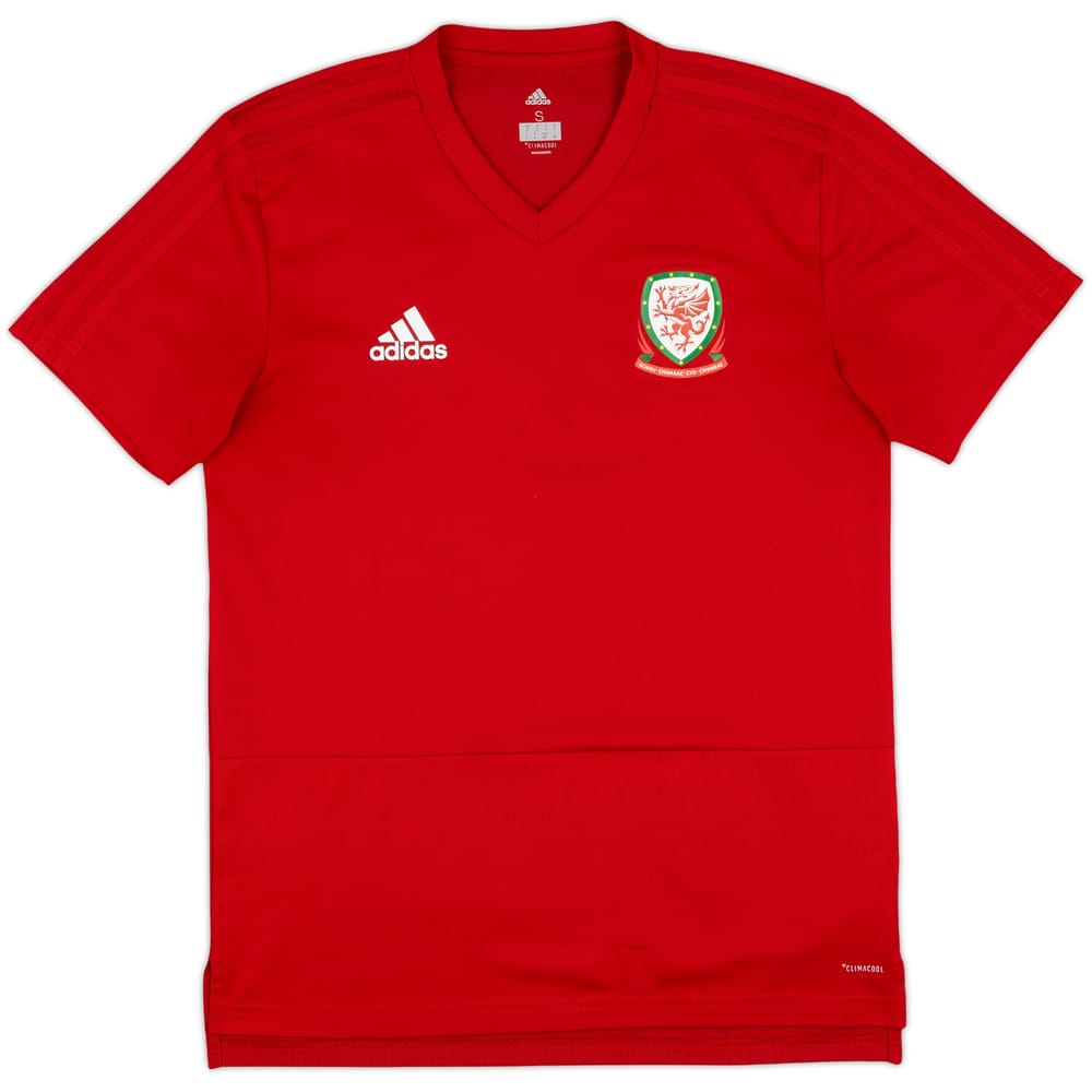 2018-19 Wales adidas Training Shirt - 9/10 - (S)