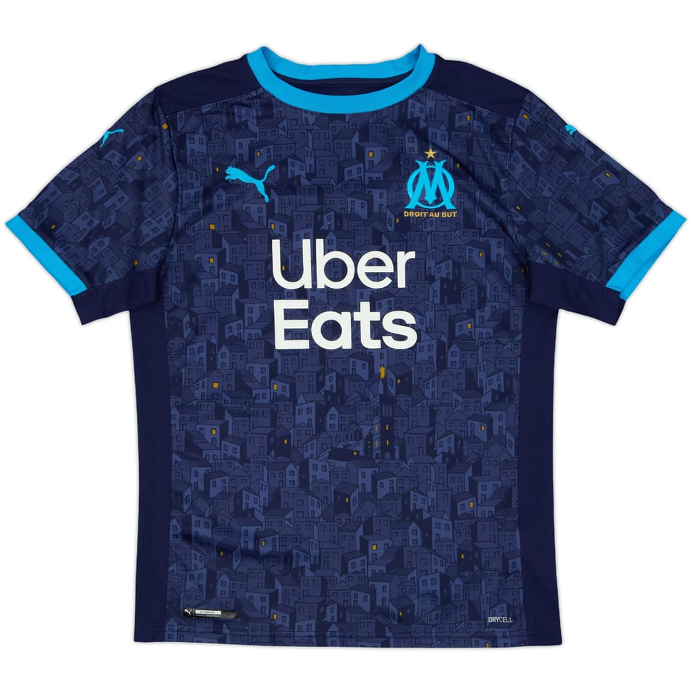 2020-21 Olympique Marseille Away Shirt - 10/10 - (S)