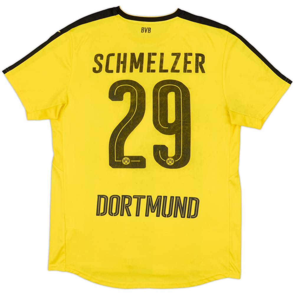2016-17 Borussia Dortmund Home Shirt Schmelzer #29 - 4/10 - (L)