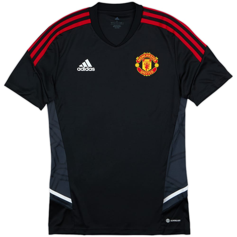 2022-23 Manchester United adidas Training Shirt - 9/10 - (S)