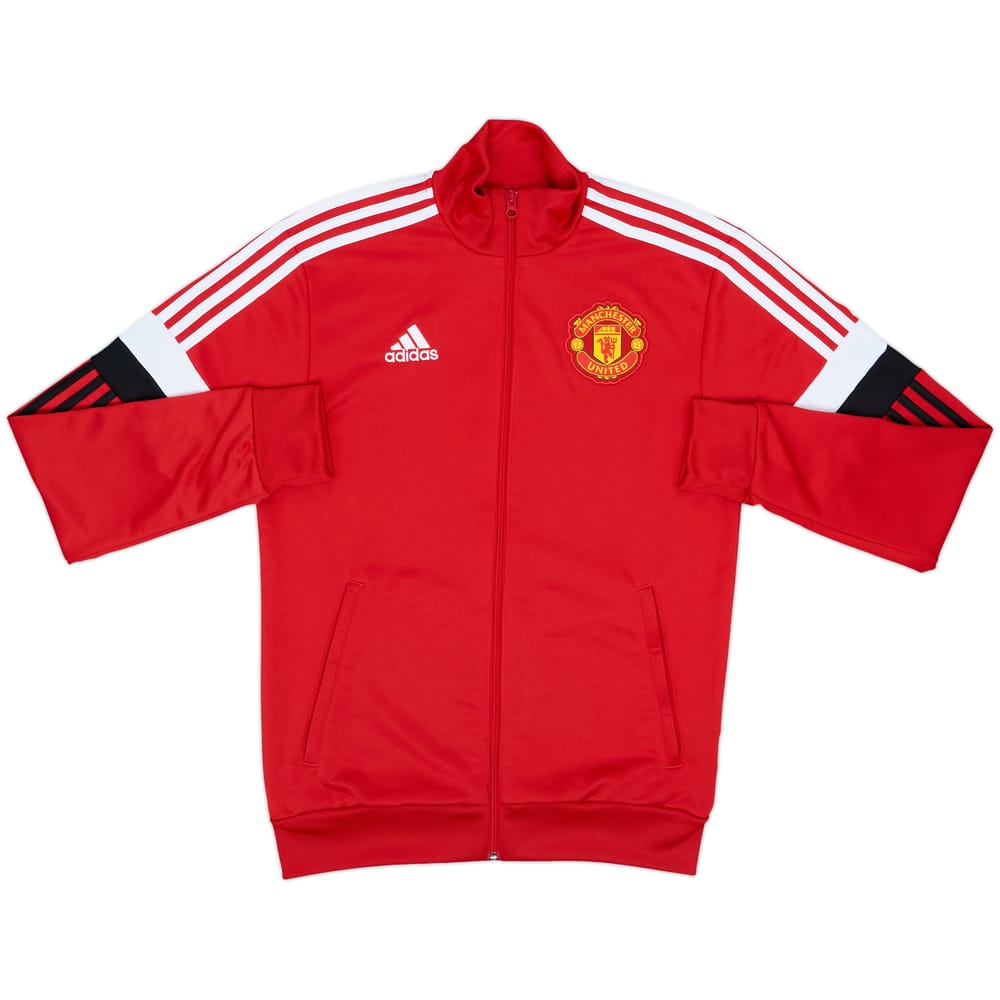 2021-22 Manchester United adidas Track Jacket - 9/10 - (S)