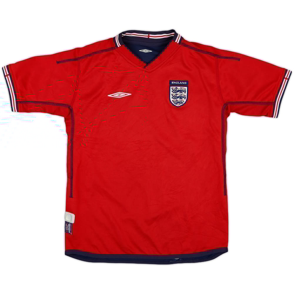 2002-04 England Away Shirt - 8/10 - (S.Boys)