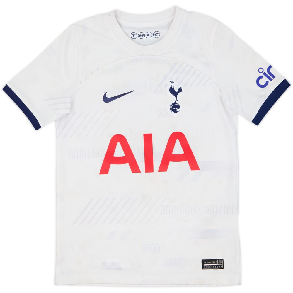 2023-24 Tottenham Home Shirt - 5/10 - (S.Boys)