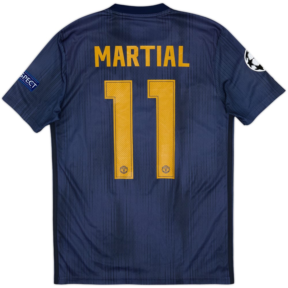 2018-19 Manchester United Third Shirt Martial #11 - 7/10 - (S)