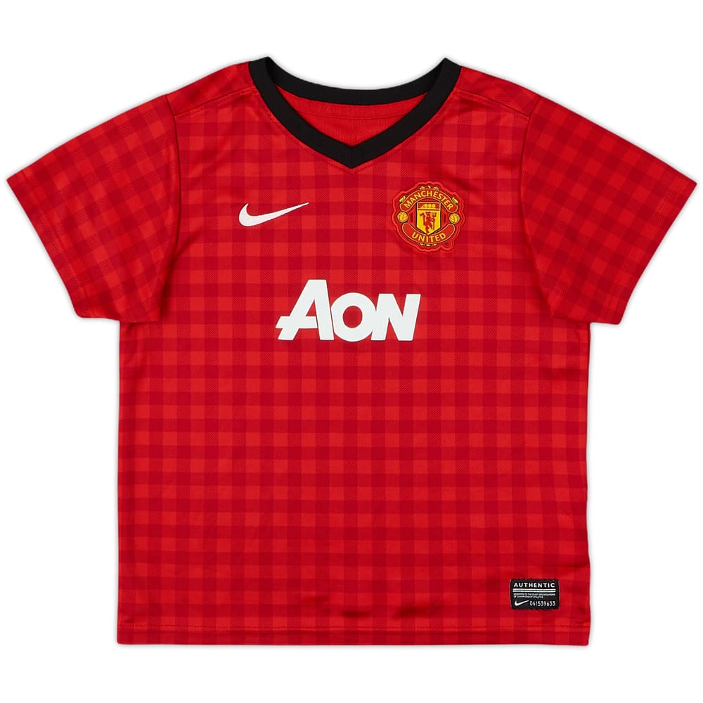 2012-13 Manchester United Home Shirt - 8/10 - (S.Boys)