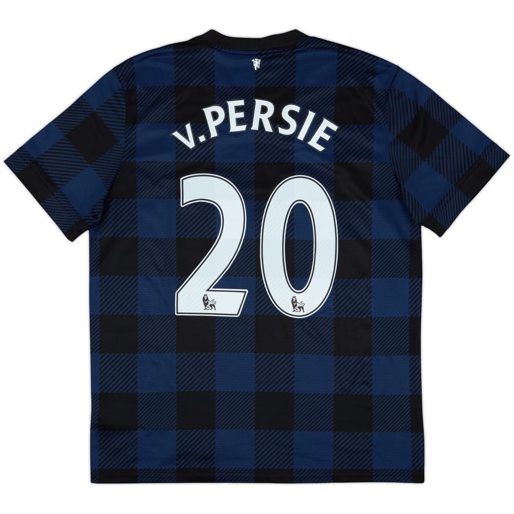 2013-14 Manchester United Away Shirt v.Persie #20 - 6/10 - (L)