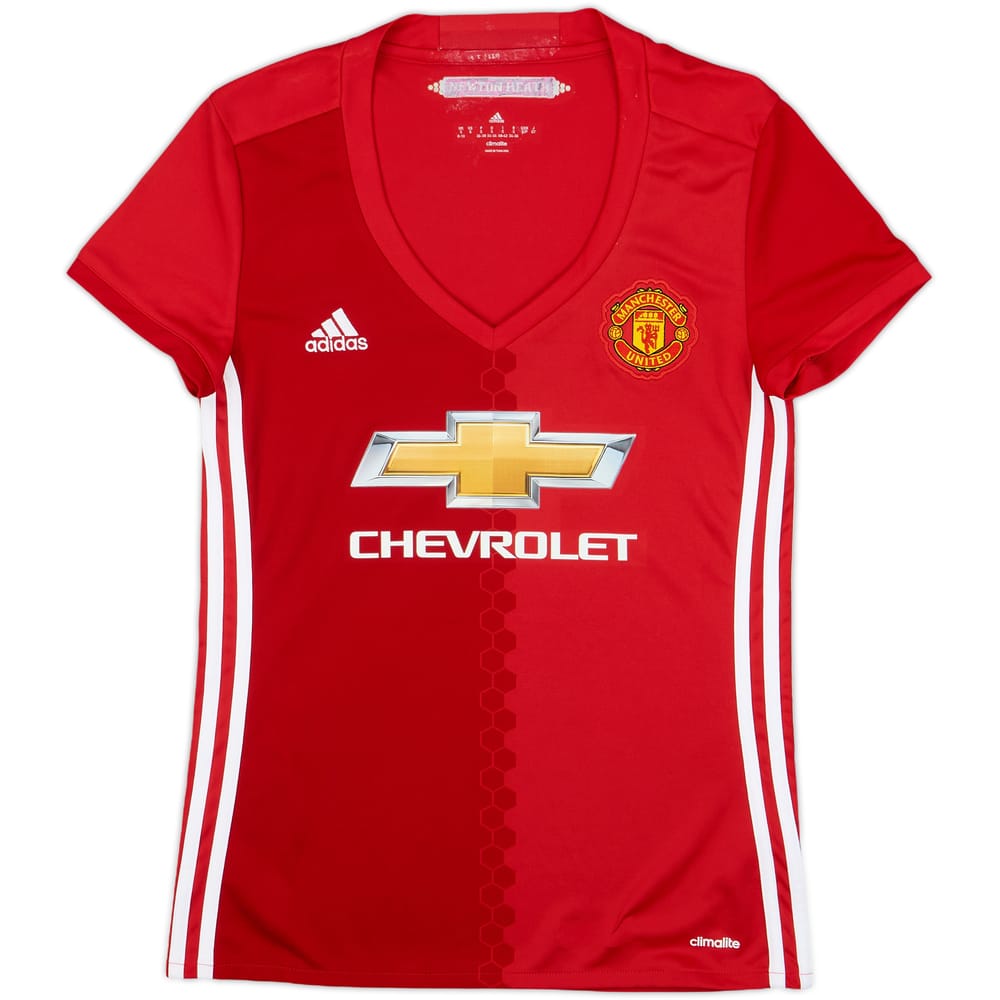2016-17 Manchester United Home Shirt - 8/10 - (Women's S)