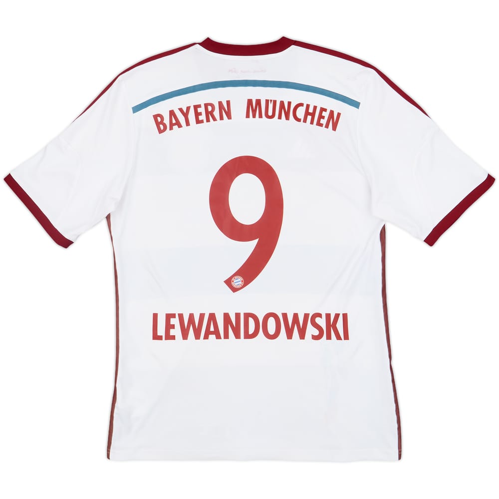 2014-15 Bayern Munich Away Shirt Lewandowski #9 - 5/10 - (M)