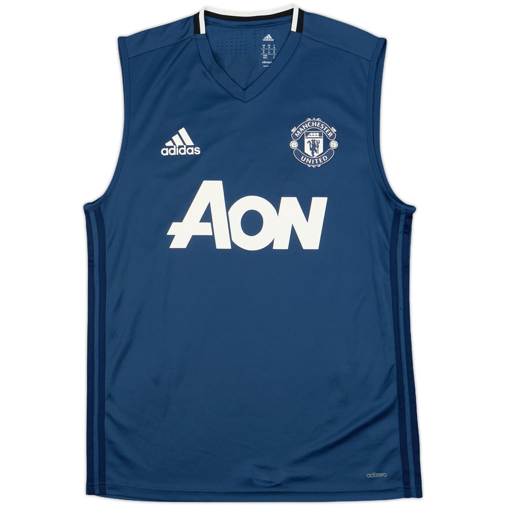 2016-17 Manchester United adizero Training Vest - 10/10 - (M)