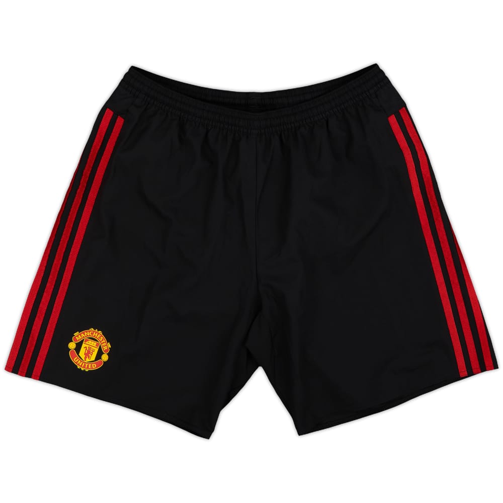 2015-16 Manchester United adidas Training Shorts - 9/10 - (M)