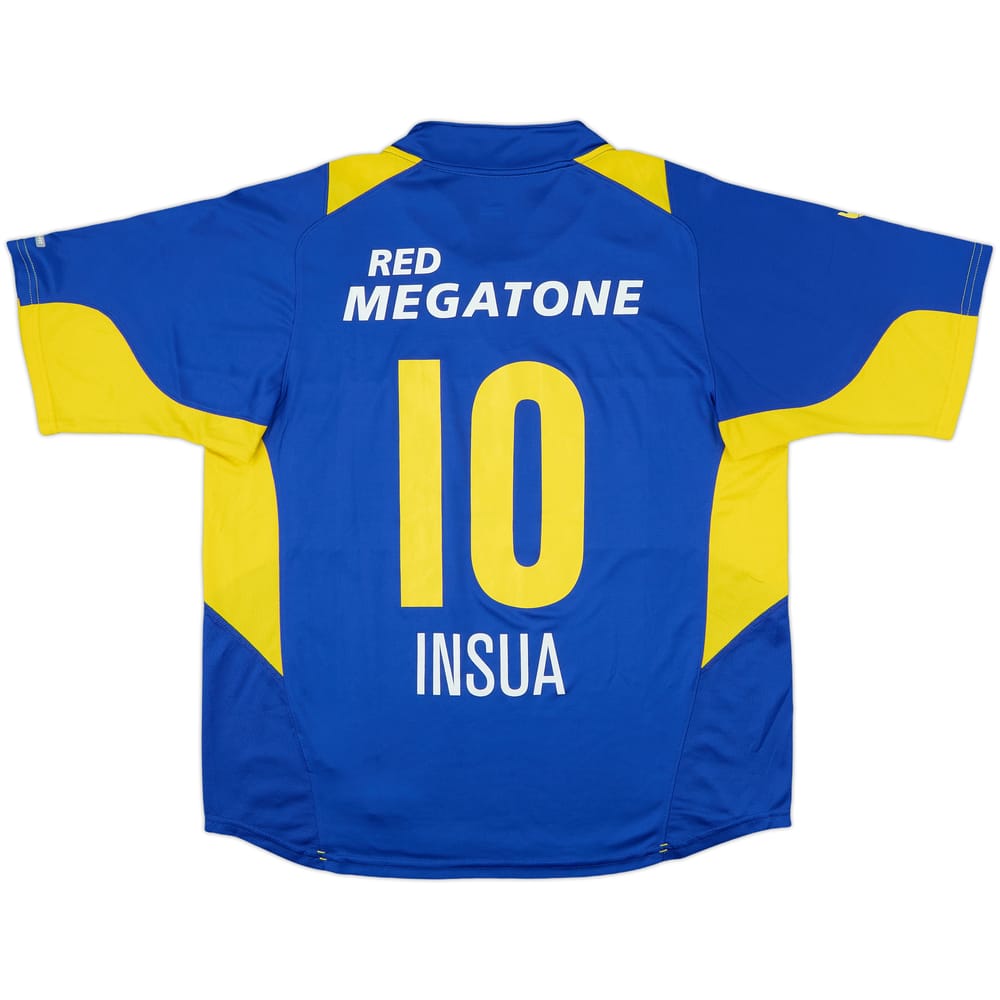 2005 Boca Juniors Home Shirt Insua #10 - 8/10 - (XL)