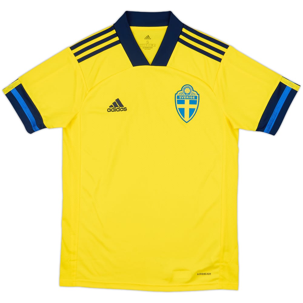 2020-21 Sweden Home Shirt - 10/10 - (S)