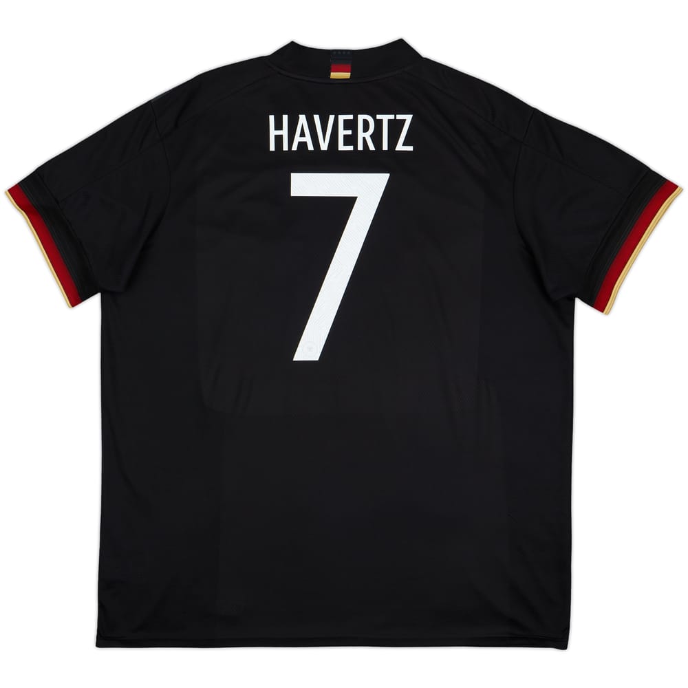 2020-21 Germany Away Shirt Havertz #7 - 9/10 - (XXL)