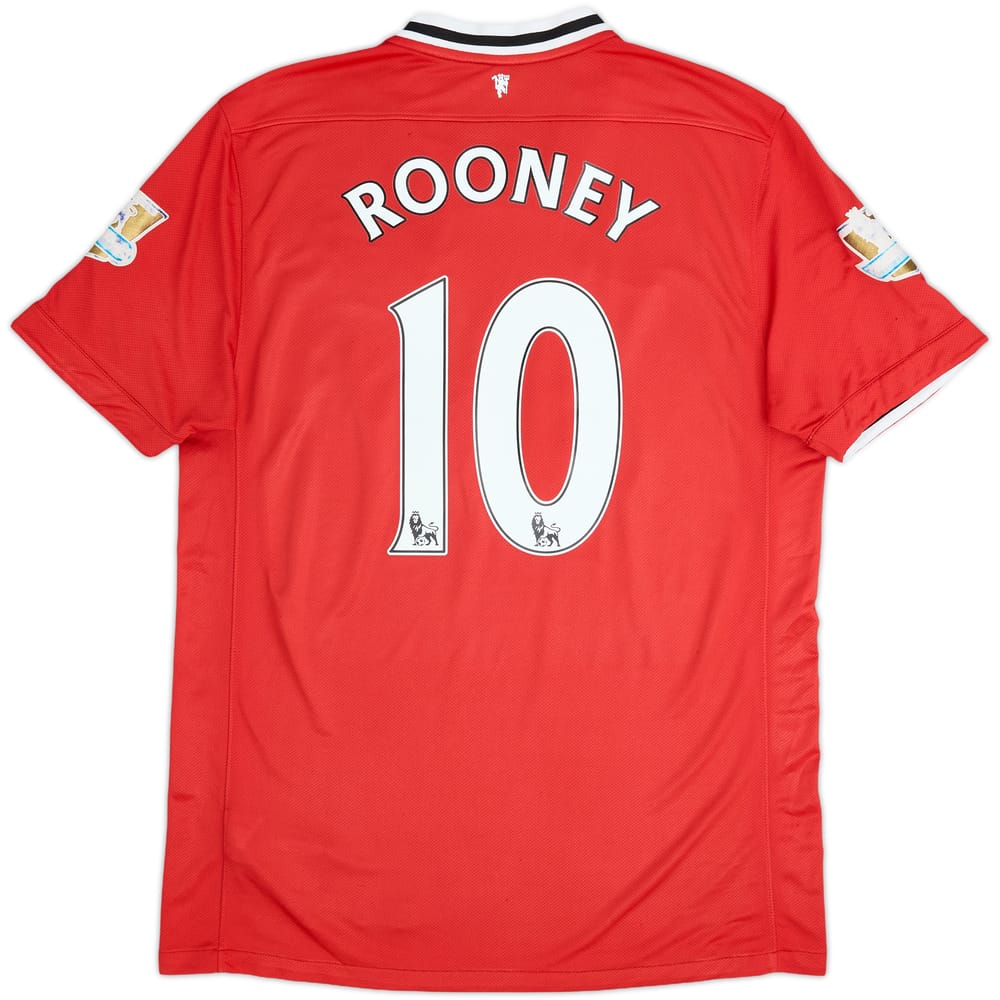2011-12 Manchester United Home Shirt Rooney #10 - 5/10 - (L)