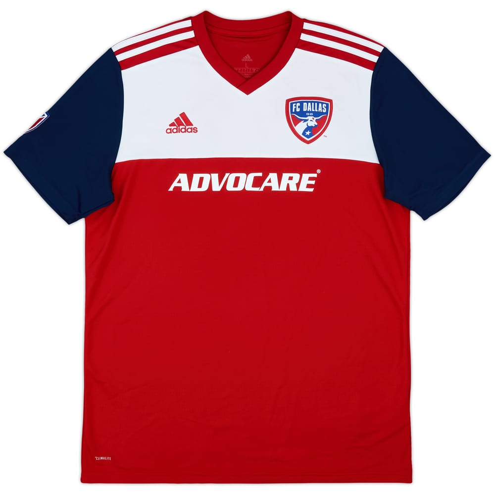 2018-19 FC Dallas Home Shirt - 8/10 - (L)