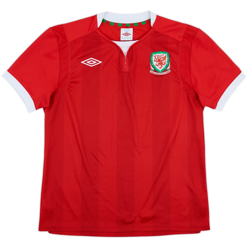 2011-12 Wales Home Shirt - 7/10 - (M)
