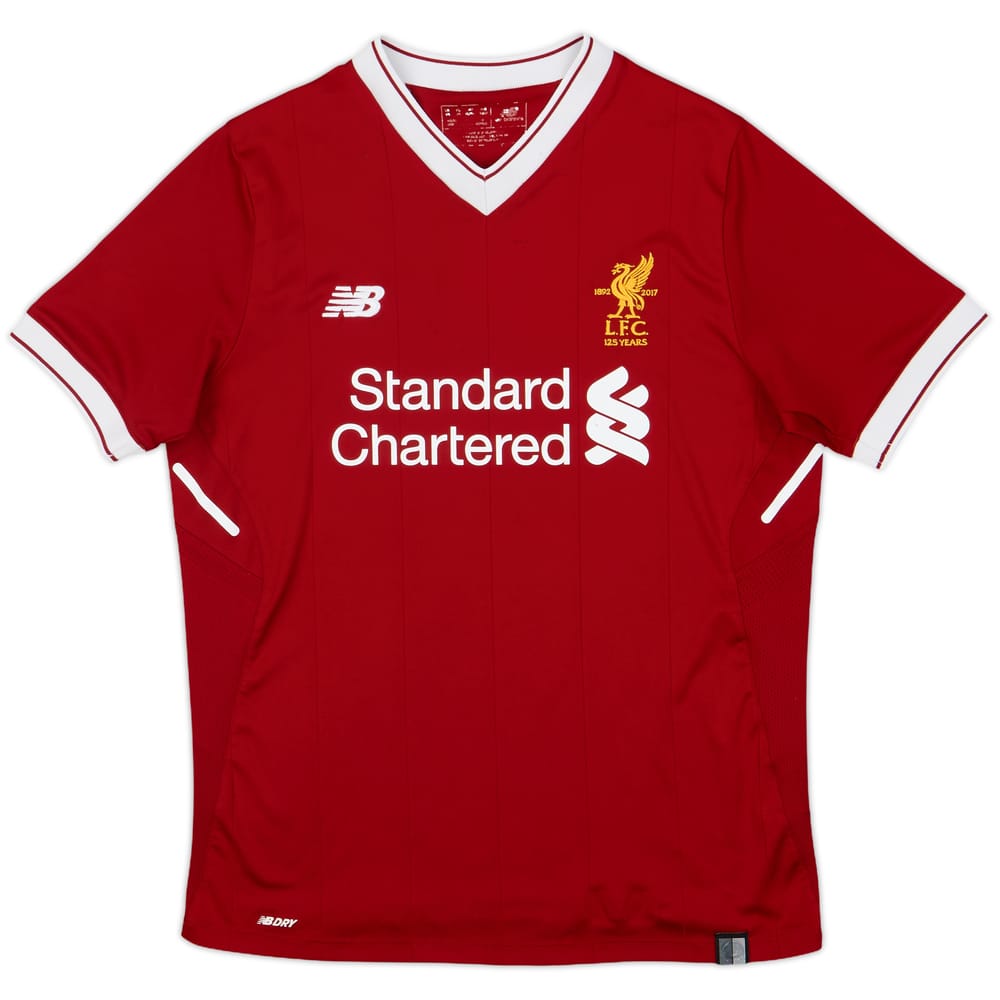 2017-18 Liverpool 125 Years Home Shirt - 7/10 - (L.Boys)