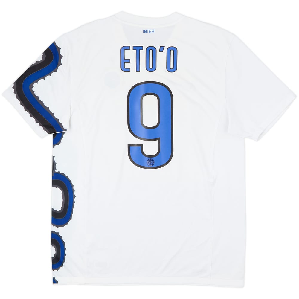 2010-11 Inter Milan Away Shirt Eto'o #9 - 7/10 - (L)