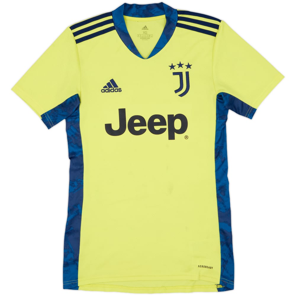 2020-21 Juventus GK S/S Shirt - 7/10 - (XS)