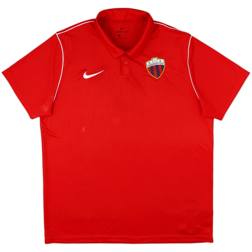 2020-21 Sambenedettese Nike Polo Shirt - 8/10 - (XL)