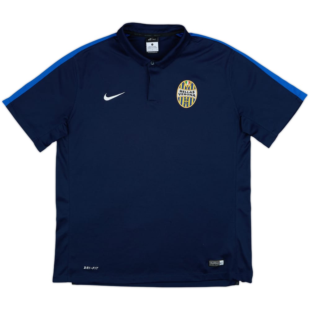 2015-16 Hellas Verona Nike Polo Shirt - 8/10 - (L)