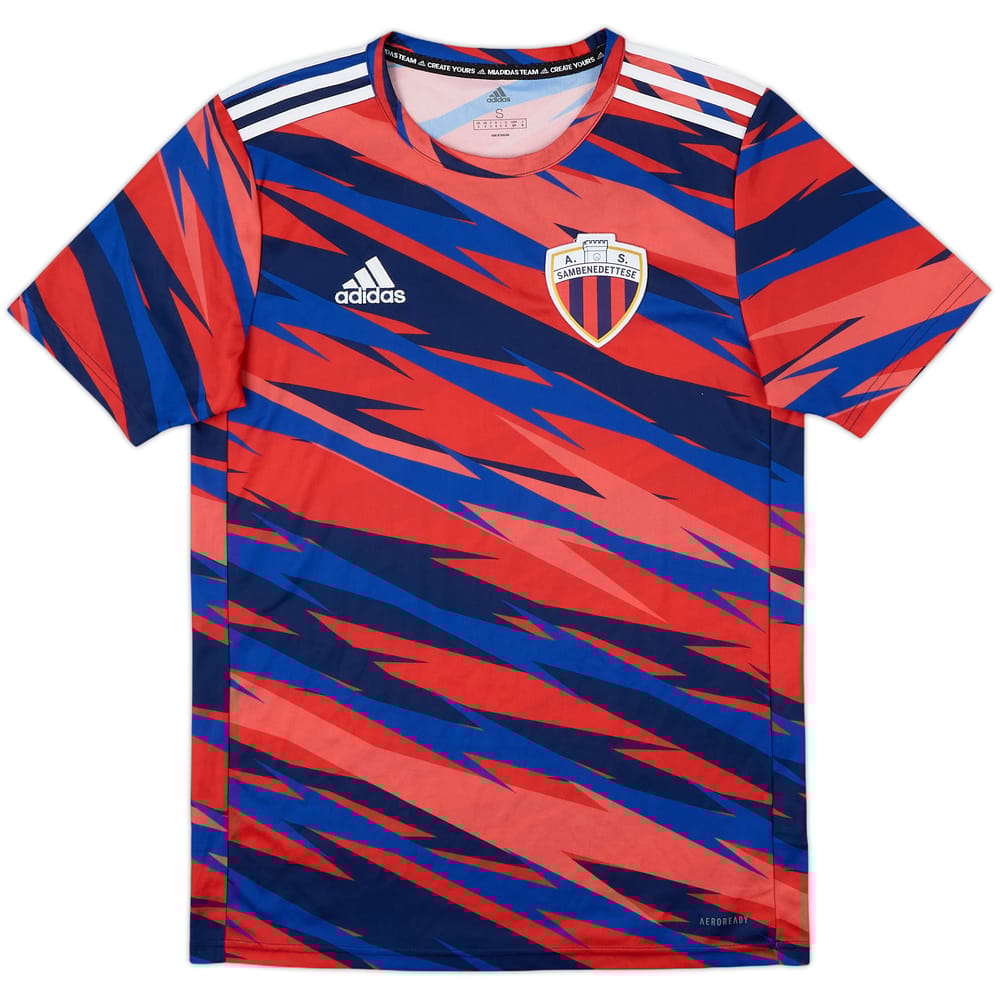 2021-22 Sambenedettese adidas Training Shirt - 8/10 - (S)